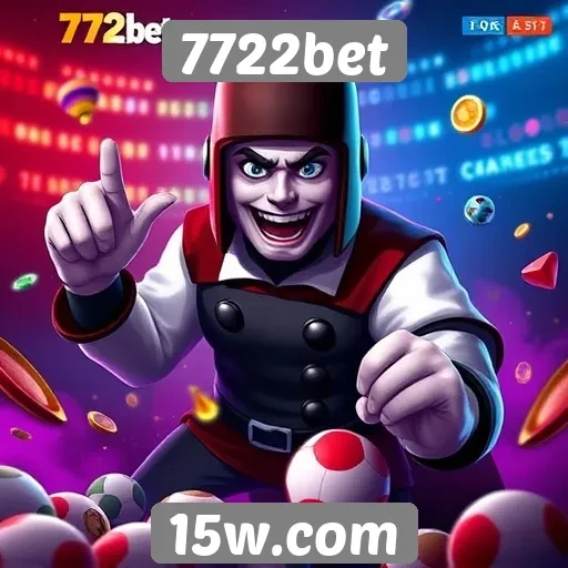 Opções de jogos disponíveis na 7722bet